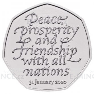 2020 - Great Britain 50p - Withdrawal from the European Union - BU
Click to view the picture detail.