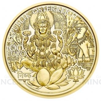2023 - Austria 100  The Gold of India - Proof
Click to view the picture detail.