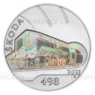 2021 - 500 CZK Skoda 498 Albatros Steam Locomotive - UNC
Click to view the picture detail.