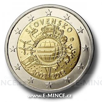 2012 - 2  Slovensko - Hotovostn eurov mena - 10. vroie zavedenia - b.k.
Kliknutm zobrazte detail obrzku.