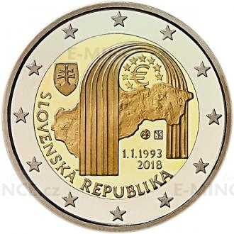 2018 - Slovakia 2  25th Anniversary of the Establishment of the Slovak Republic - Unc
Click to view the picture detail.