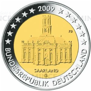 2009 - 2  Germany - Federal state of Saarland - Unc
Click to view the picture detail.