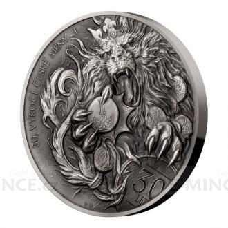 Silver Kilogram Medal 30 Years of Czech Mint and Czech Currency - BU
Klicken Sie zur Detailabbildung.