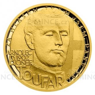 Gold ducat National Heroes - Josef Toufar - proof
Click to view the picture detail.