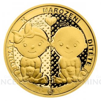 Gold Ducat to the Birth of a Child 2022 - Proof
Click to view the picture detail.