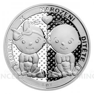 Silver Thaler to the Birth of a Child 2022 - Proof
Click to view the picture detail.