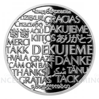 Stbrn medaile "Dkujeme" - proof
Kliknutm zobrazte detail obrzku.