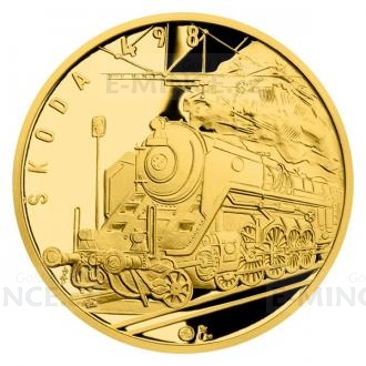 Gold Half-Ounce Medal Skoda 498 Albatros Steam Locomotive - Proof
Klicken Sie zur Detailabbildung.