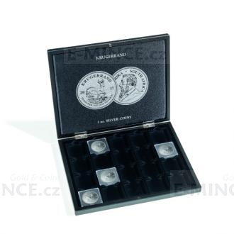 VOLTERRA presentation case for 20 South African Krgerrand silver coins in QUADRUM 
Click to view the picture detail.