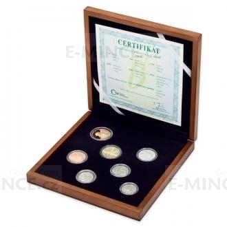 2018 - Czech Coin Set (Wood) - Proof, No. 66
Click to view the picture detail.