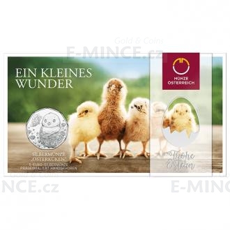 2021 - Austria 5  Silver Coin Easter Chicken / Osterkken - BU
Click to view the picture detail.