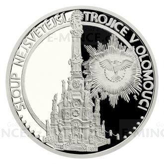 2020 - Niue 50 NZD Platinov uncov mince UNESCO - Sloup Nejsvtj Trojice v Olomouci - proof
Kliknutm zobrazte detail obrzku.