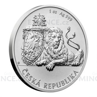 2017 - Niue 1 NZD Silver 1 oz Coin Czech Lion - UNC
Click to view the picture detail.