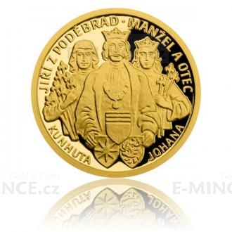 Gold coin Period of George of Podbrady - Husband and Father - proof
Click to view the picture detail.