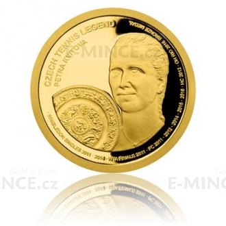 Gold Quarter-Ounce Coin Czech Tennis Legends - Petra Kvitov - Proof
Click to view the picture detail.