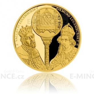 2019 - Niue 100 NZD Gold Double-Ounce Coin Wenceslas IV and Sigismund of Luxembourg - Proof
Click to view the picture detail.
