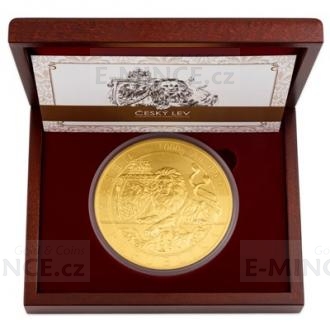 2019 - Niue 8000 NZD Gold One-Kilo Bullion Coin Czech Lion - Standard
Click to view the picture detail.