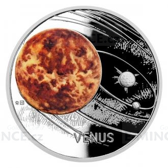 2020 - Niue 1 NZD Silver Coin Solar System - Venus - Proof
Click to view the picture detail.