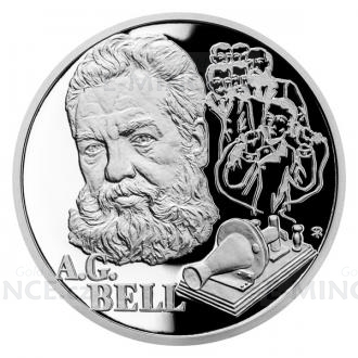 2020 - Niue 1 NZD Silver Coin Geniuses of the 19th Century - A. G. Bell - Proof
Click to view the picture detail.