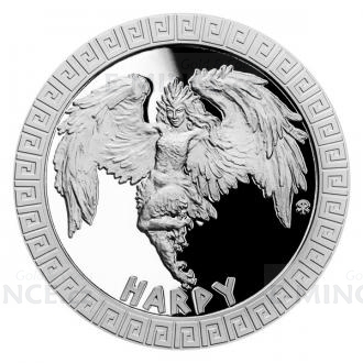 2020 - Niue 2 NZD Stbrn mince Bjn tvorov - Harpyje - proof
Kliknutm zobrazte detail obrzku.