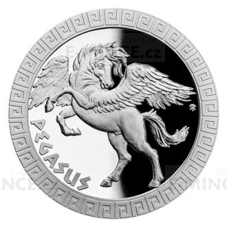 Silver coin Mythical Creatures - Pegasus - proof
Click to view the picture detail.