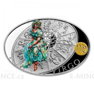 2021 - Niue 1 NZD Stbrn mince Znamen zvrokruhu - Panna / Virgo - proof
Kliknutm zobrazte detail obrzku.