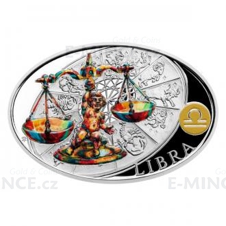 2021 - Niue 1 NZD Stbrn mince Znamen zvrokruhu - Vhy / Libra - proof
Kliknutm zobrazte detail obrzku.