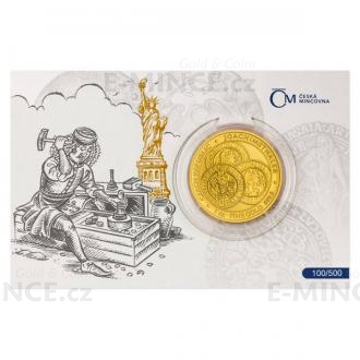 2021 - Niue 50 NZD Golden Ounce Investment Coin Taler - Czech Republic - BU Numbered
Click to view the picture detail.