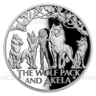 2022 - Niue 1 NZD Silver Coin The Jungle Book - The Wolf Pack and Akela - Proof
Klicken Sie zur Detailabbildung.