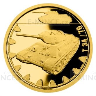 2022 - Niue 5 NZD Gold Coin Armored Vehicles - T-34/76 - Proof
Click to view the picture detail.