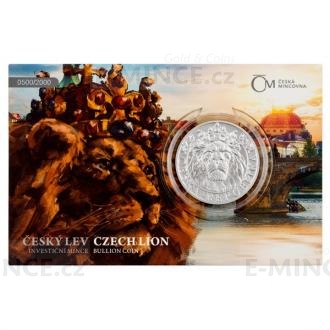 2022 - Niue 2 NZD Silver 1 oz Bullion Coin Czech Lion COLLECTOR Numbered - UNC
Click to view the picture detail.