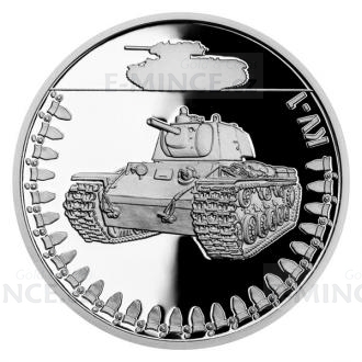 2023 - Niue 1 NZD Silver Coin Armored Vehicles - KV-1 - Proof
Click to view the picture detail.