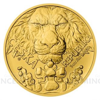 2023 - Niue 50 Niue Gold 1 oz Coin Czech Lion - Standard
Click to view the picture detail.
