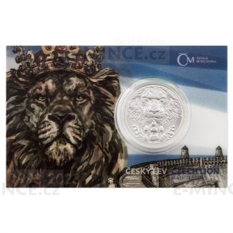 2023 - Niue 5 NZD Silver 2 oz Bullion Coin Czech Lion - Number Standard
Click to view the picture detail.