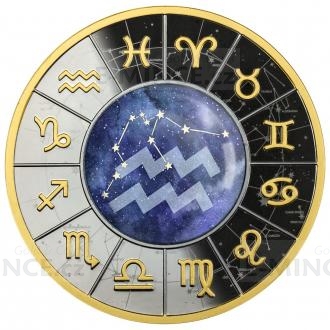 2023 - Cameroon 500 CFA Magnified Zodiac Signs Aquarius - Proof
Click to view the picture detail.
