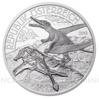 2013 - Austria 20  Prehistoric Life Jurassic - Proof
Click to view the picture detail.