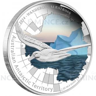 2014 - Australia 1 $ - Australian Antarctic Territory Series - Wandering Albatross
Click to view the picture detail.