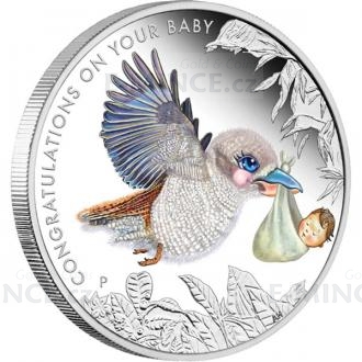 2015 - Australia 0,50 $ Newborn Baby 1/2oz Silver Proof Coin
Click to view the picture detail.