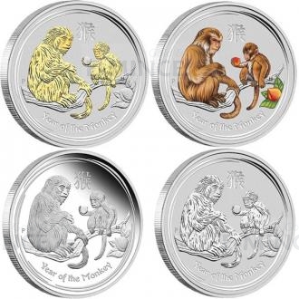 2016 - Australien 4 x 1 AUD Jahr des Affen - Year of the Monkey Typeset Collection
Klicken Sie zur Detailabbildung.