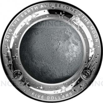 2019 - Austrlie 5 AUD The Moon / Msc - Proof
Kliknutm zobrazte detail obrzku.