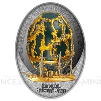 2021 - Niue 1 NZD The Memory of Azov Egg - Proof
Click to view the picture detail.