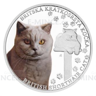 2024 - Niue 1 NZD Silver Coin Cat Breeds - British Shorthair - Proof
Click to view the picture detail.
