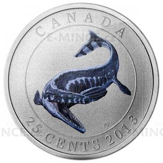 2013 - Kanada 0,25 $ - Svtc mince Prehistoric Creatures: Tylosaurus
Kliknutm zobrazte detail obrzku.