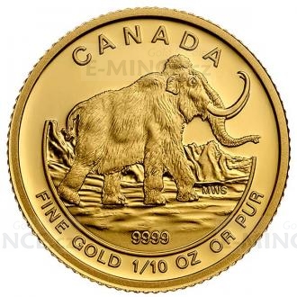 2014 - Canada 5 $ Woolly Mammoth - Proof
Click to view the picture detail.