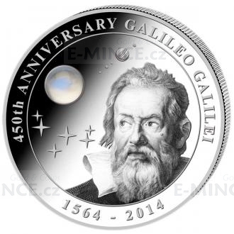 2014 - Cook Islands 10 $ - 450th Anniversary Galileo Galilei with Moonstone - Proof
Click to view the picture detail.