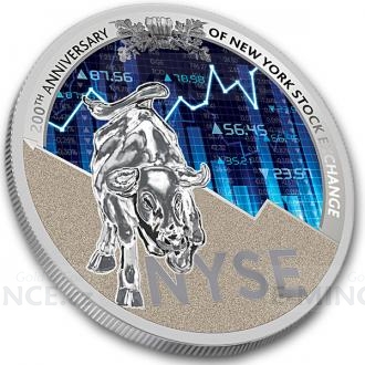 2017 - Cameroon 1000 CFA 200th Anniversary of New York Stock Exchange - Proof
Click to view the picture detail.