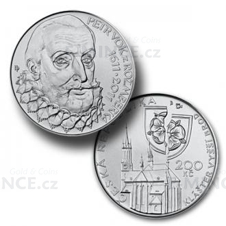 2011 - 200 CZK Petr Vok Z Rozmberka - UNC
Click to view the picture detail.