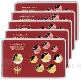 2011 - Germany 29,40  Coin Sets A,D,F,G,J - Proof
Click to view the picture detail.