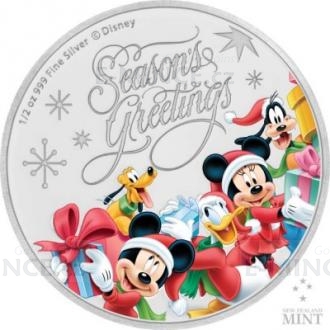 2018 - Niue 1 $ Disney Seasons Greetings - Proof
Click to view the picture detail.