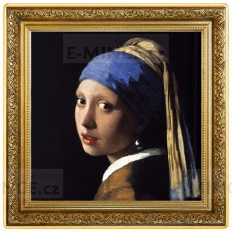 2022 - Niue 1 NZD Jan Vermeer: Girl with a Pearl Earring /  Dvka s perlou 1 oz - proof
Kliknutm zobrazte detail obrzku.